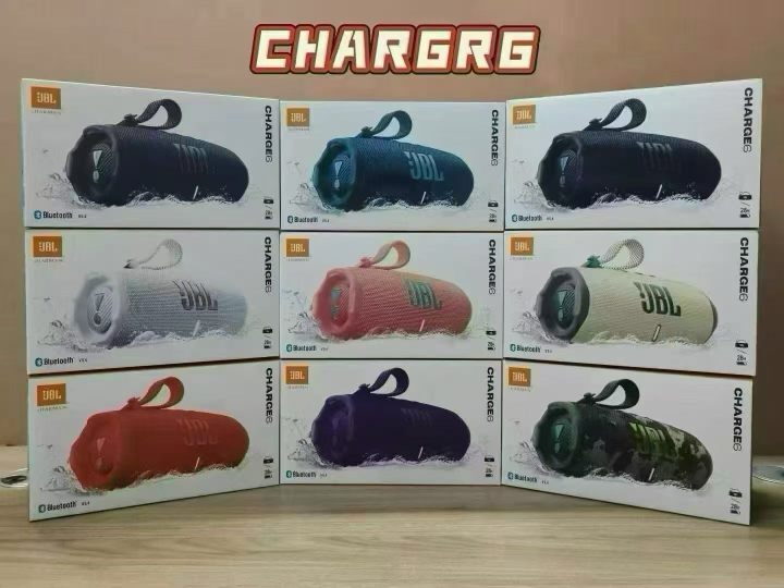 JBL Bluetooth Speaker Charge6 Waterproof With Logo With Box