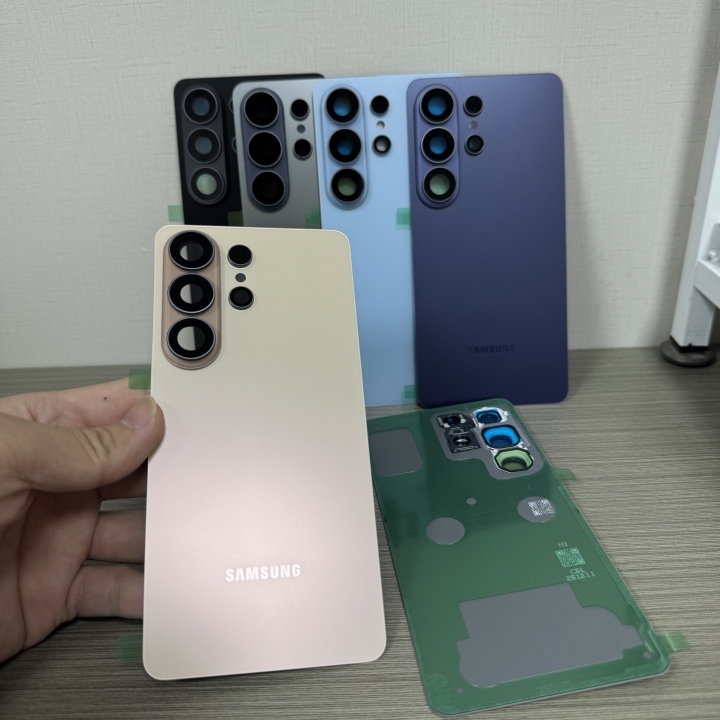 Samsung Galaxy S Series Back Cover With Camera Lens Adhesive Logo