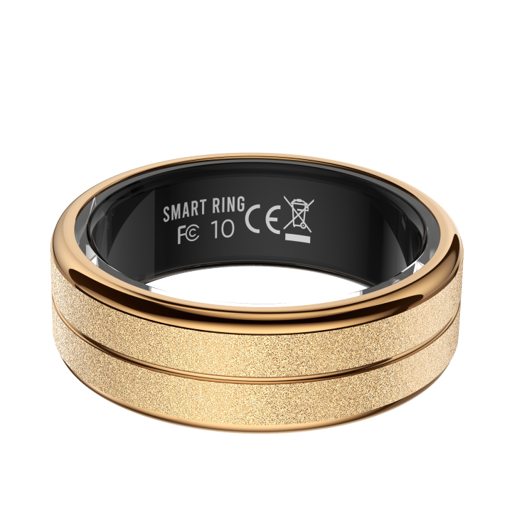 R04S Bluetooth Smart Ring Health Monitoring