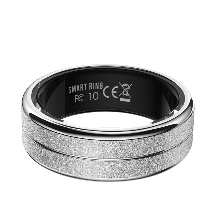 R04S Bluetooth Smart Ring Health Monitoring