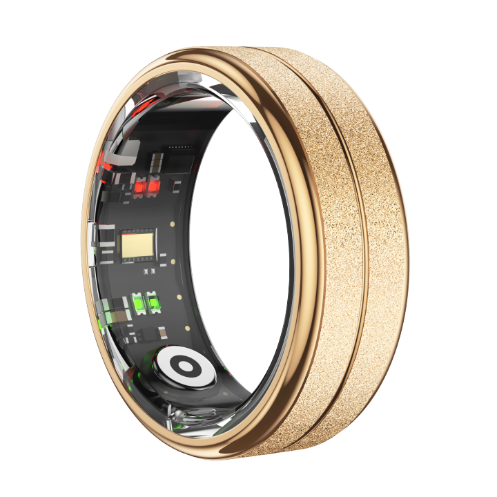 R04S Bluetooth Smart Ring Health Monitoring