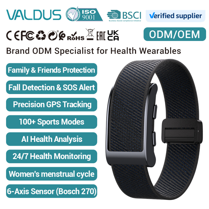 VIGOR Safety Guard GPS Location Real-Time Sharing Water Resistant Health Monitoring