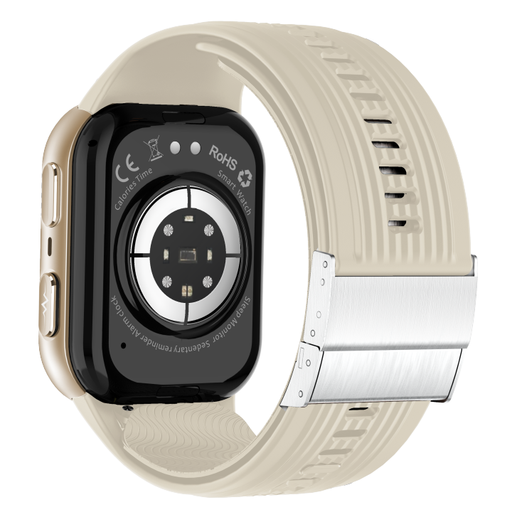 TK67 Air Pump Blood Pressure Watch High-End Blood Pressure and ECG Smartwatch with Side-Mounted Cuff