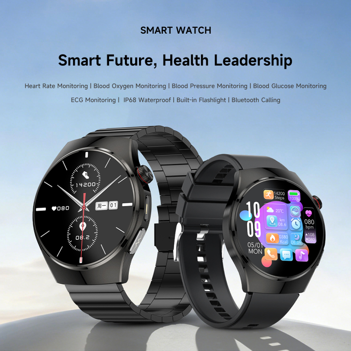 GE31 Health Smartwatch ECG Monitoring Body Composition Analysis BMI Body Fat Measurement