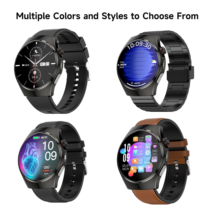 GE31 Health Smartwatch ECG Monitoring Body Composition Analysis BMI Body Fat Measurement