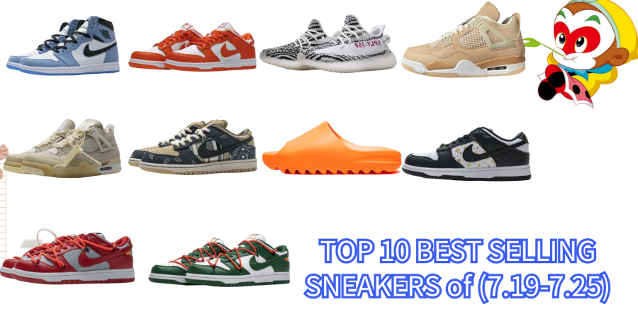TOP 10 BEST popular Replica SNEAKERS on sharesneakers of 2020(7.19-7.25)