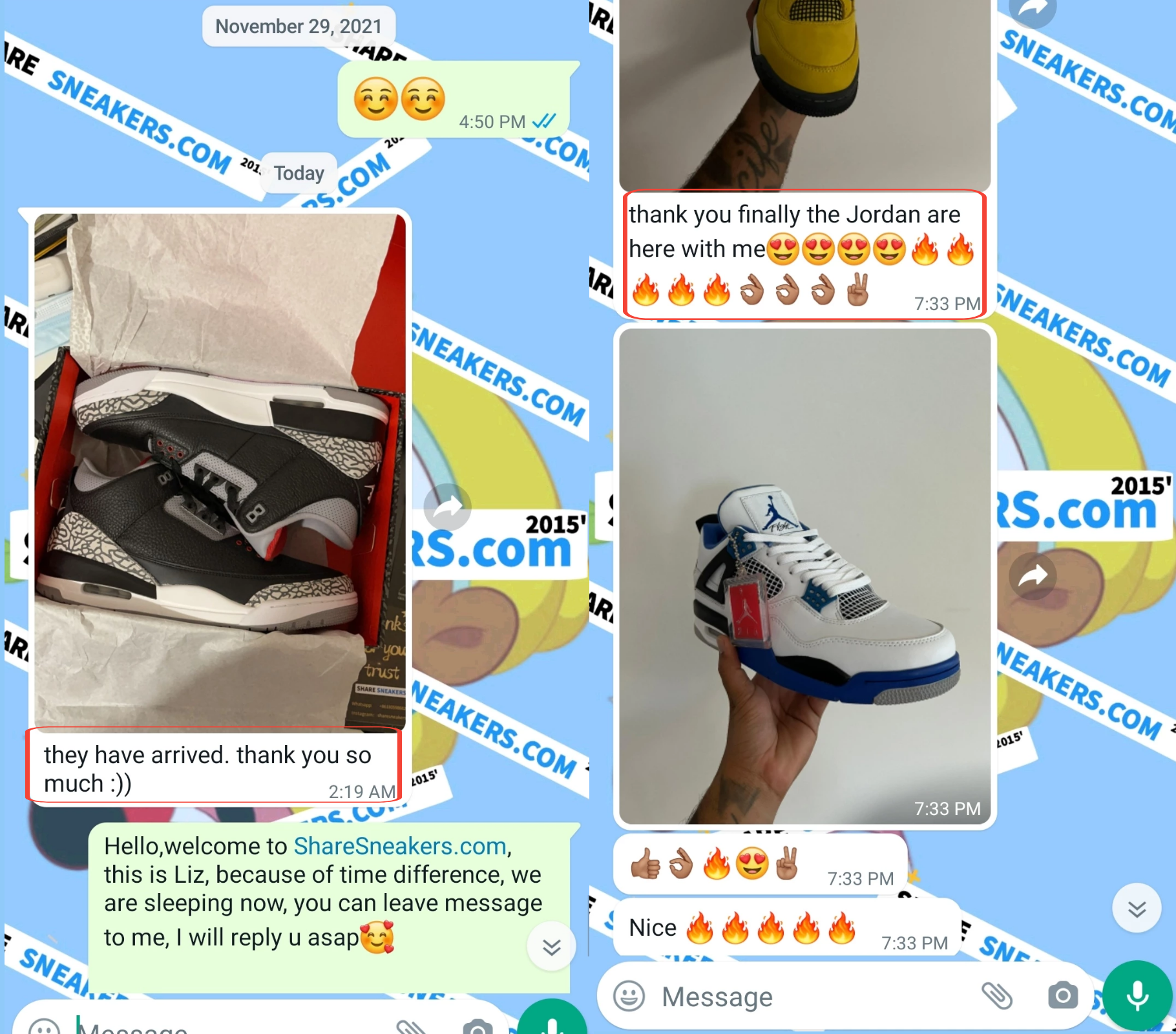 Customer Review for Sharesneakers