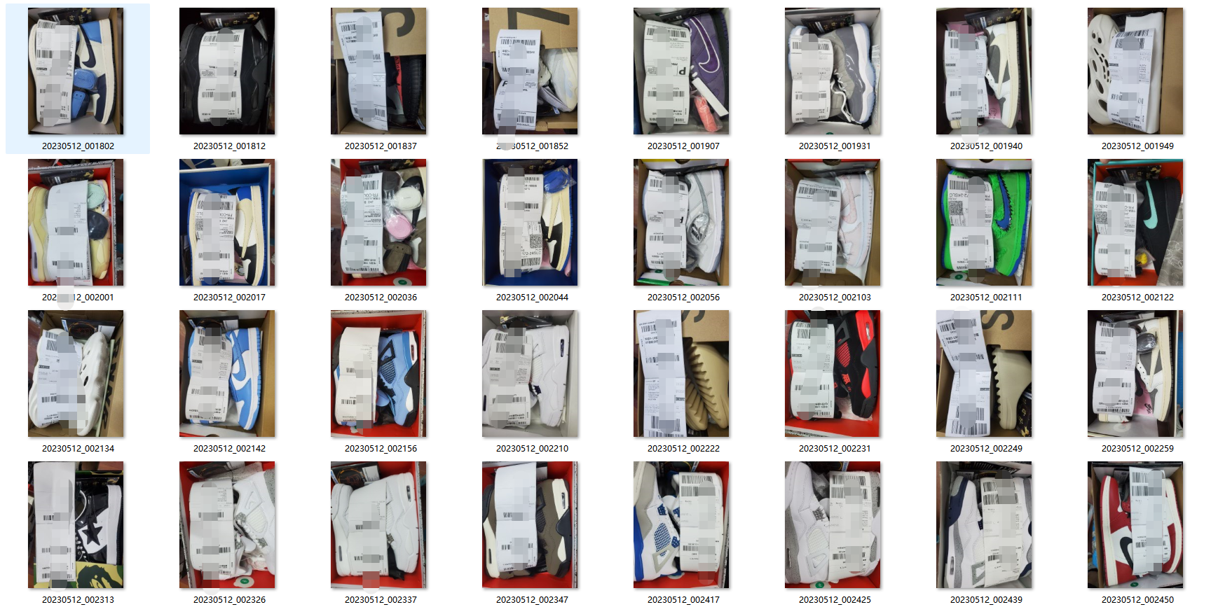 One day Shipment Chart