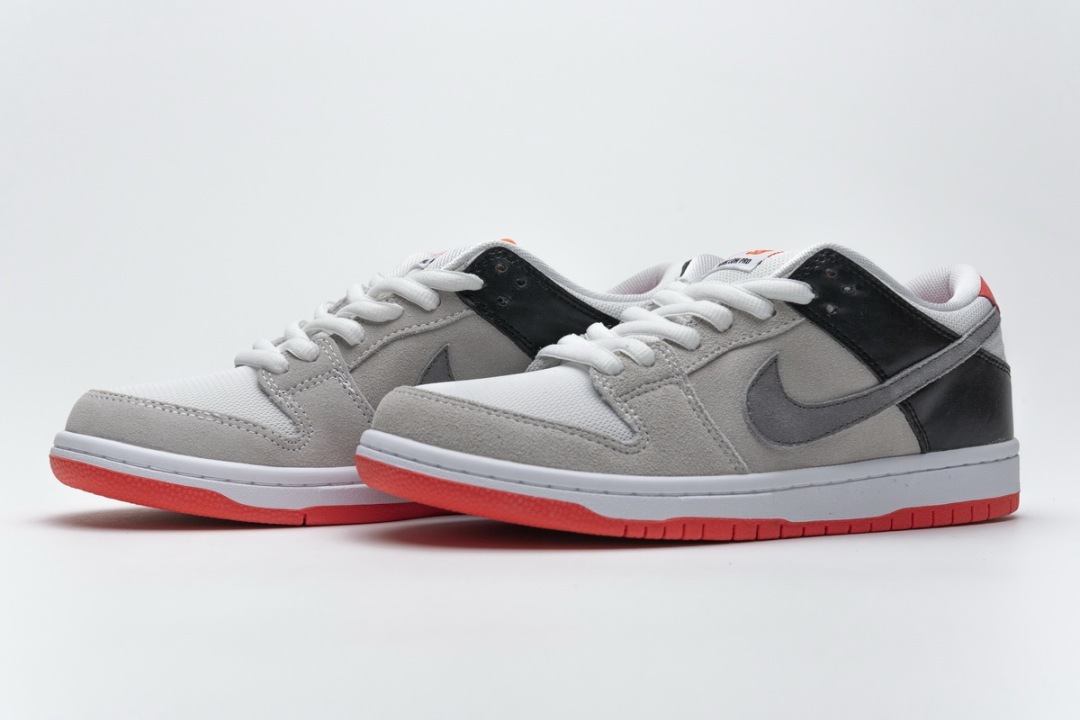 nike sb infrared orange label