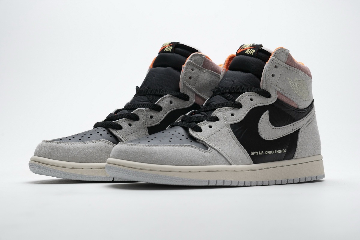 Boostmasterlin Jordan 1 Retro High Neutral Grey Hyper Crimson, 555088-018 - ShareSneakers.com