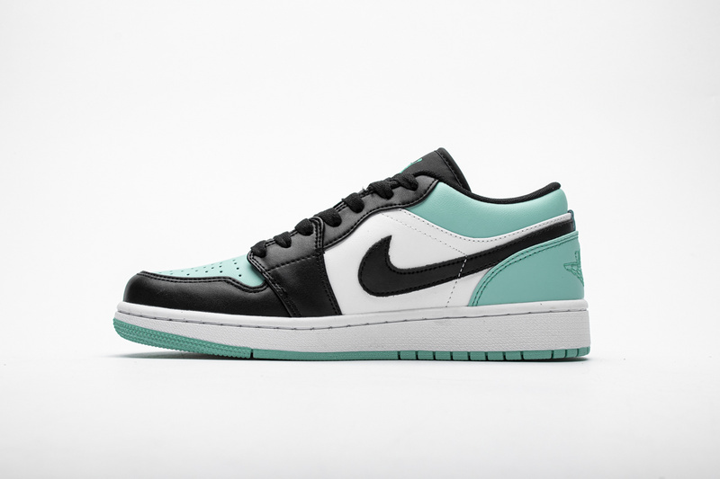 BootsMasterLin Jordan 1 Low Emerald Toe, 553558-117 - Sharesneakers.com