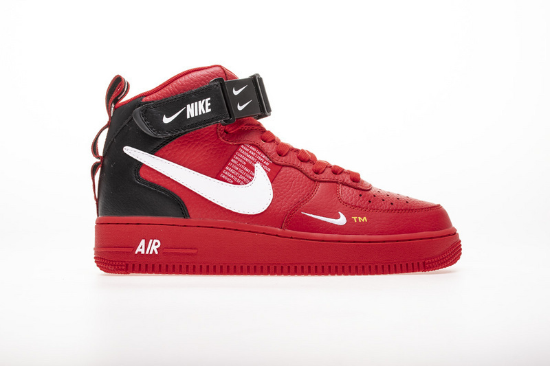 air force 1 utility university red