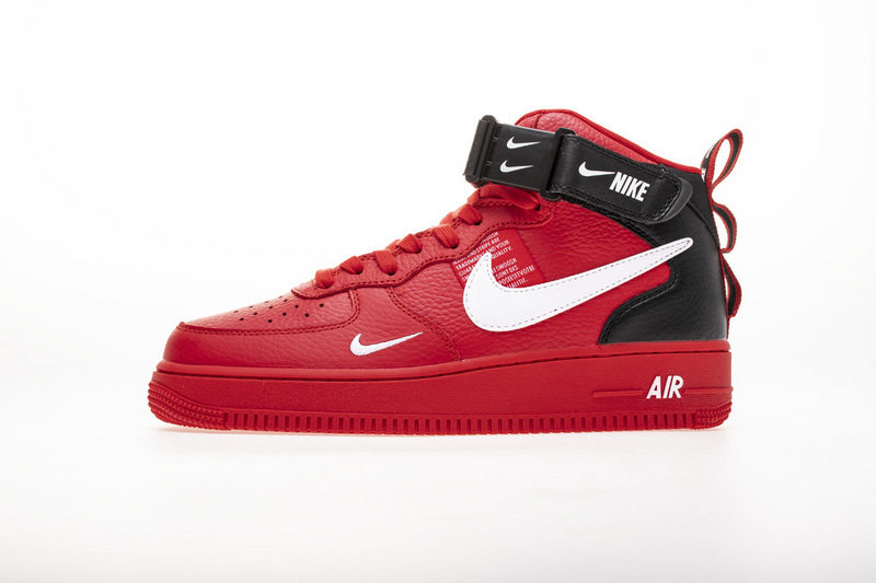 air force 1 utility university red