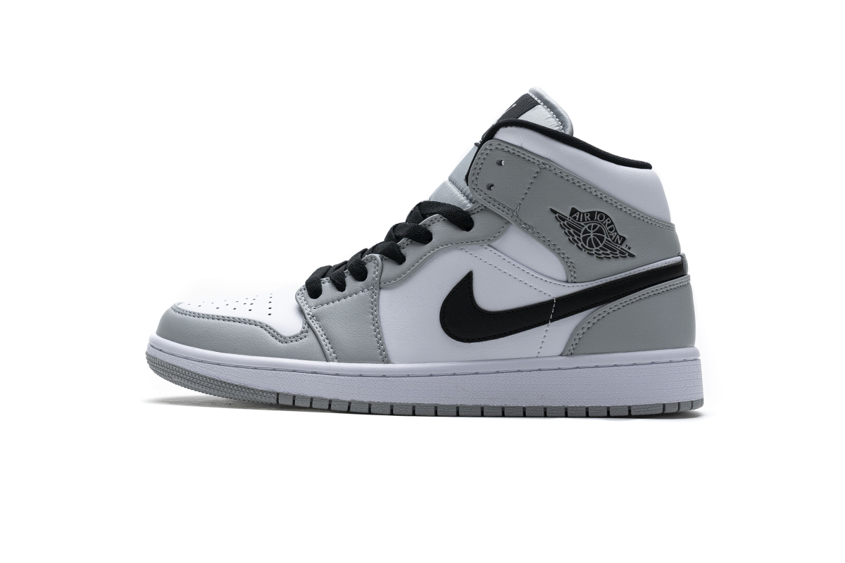 Boostmasterlin Jordan 1 Mid Light Smoke Greyï¼554724-092 - ShareSneakers.org