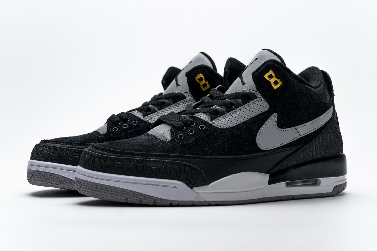 jordan 3 tinker black cement gold