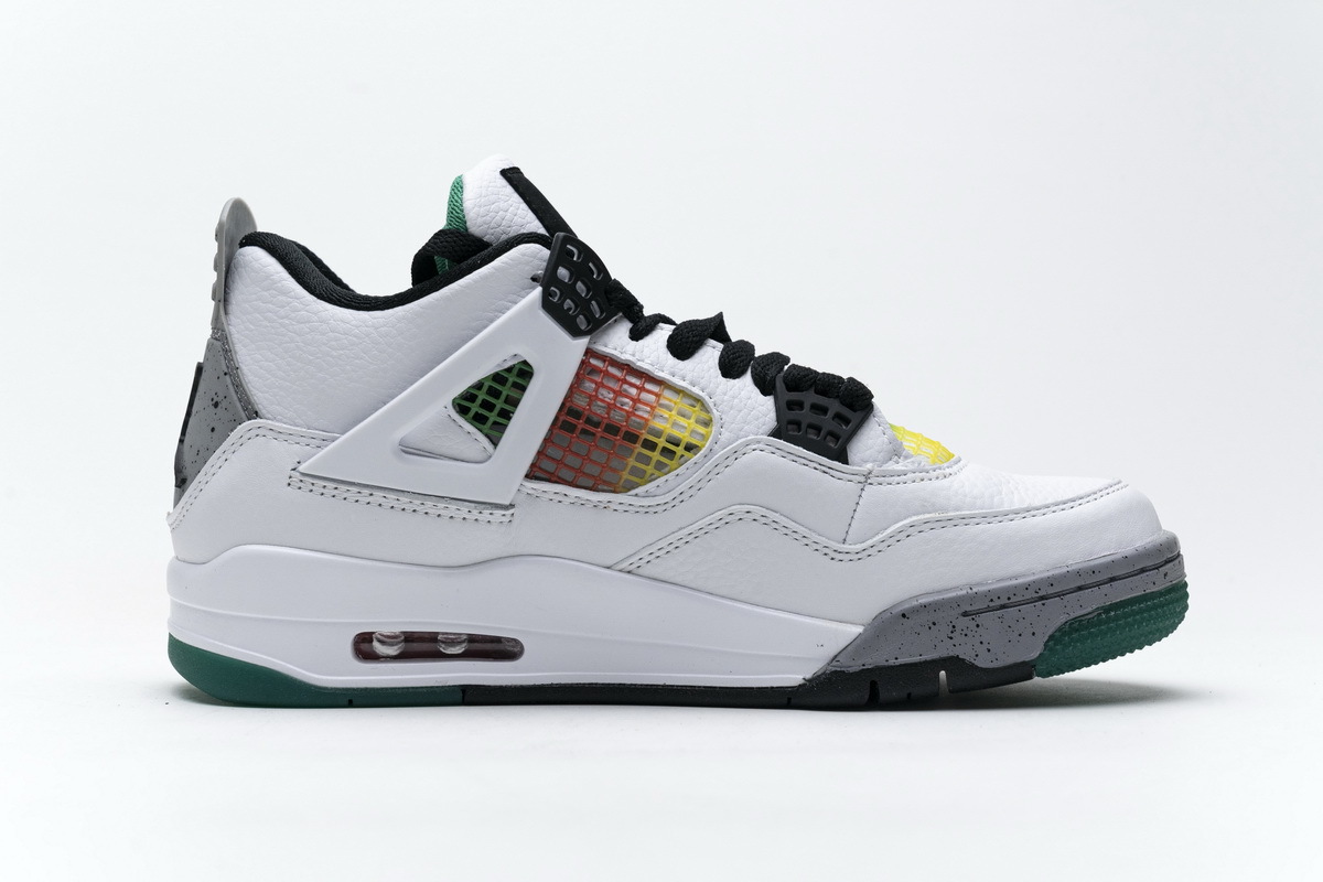 jordan 4 retro lucid green rasta