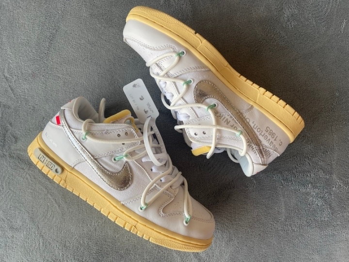 dunk x off white lot 1