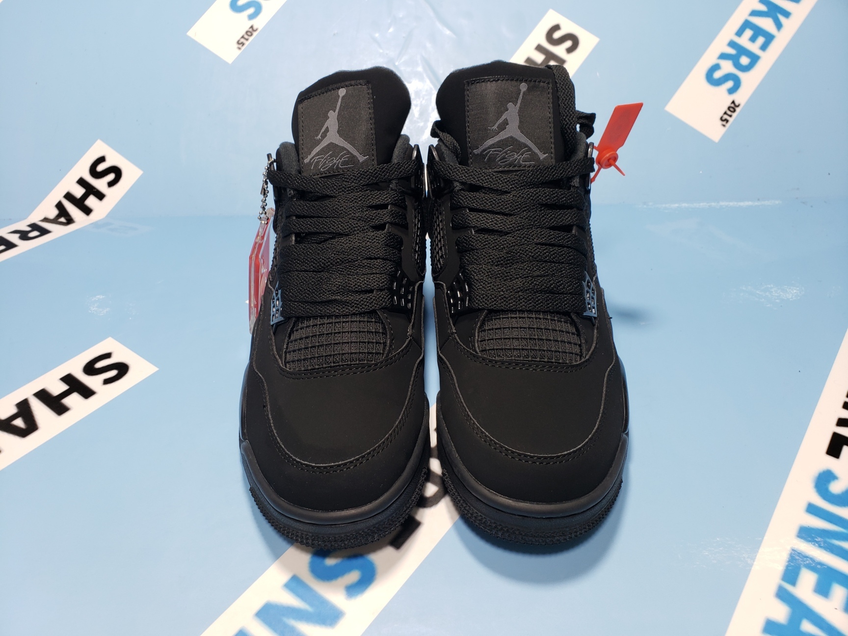 pk god air jordan 4 retro black cat