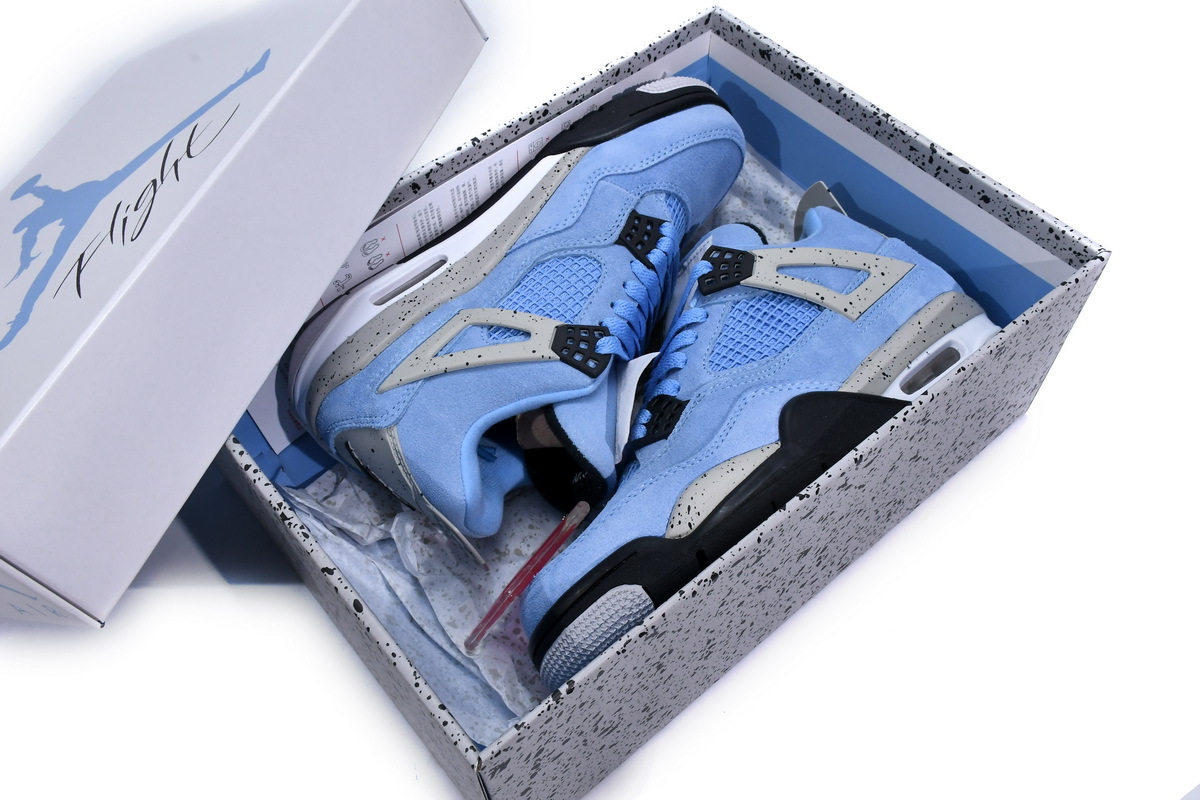 Jordan 4 University Blue Купить Оригинал