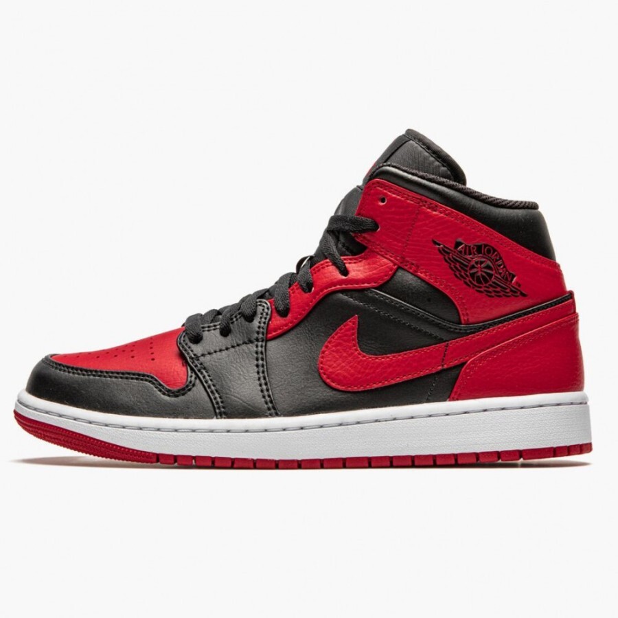 best fake POP Jordan 1 Mid Banned , 554724-074 - ShareSneakers.com