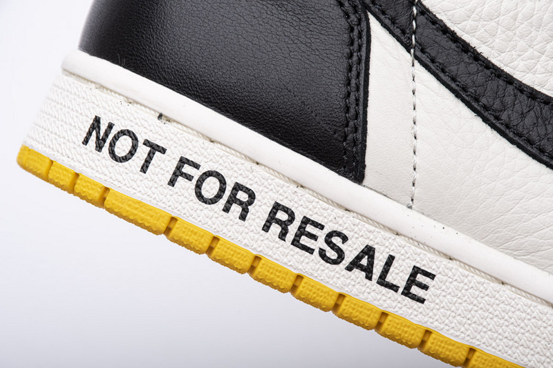Perfectkicks | PK God  Jordan 1 Retro High "Not for Resale" Varsity Maize, 861428-107 