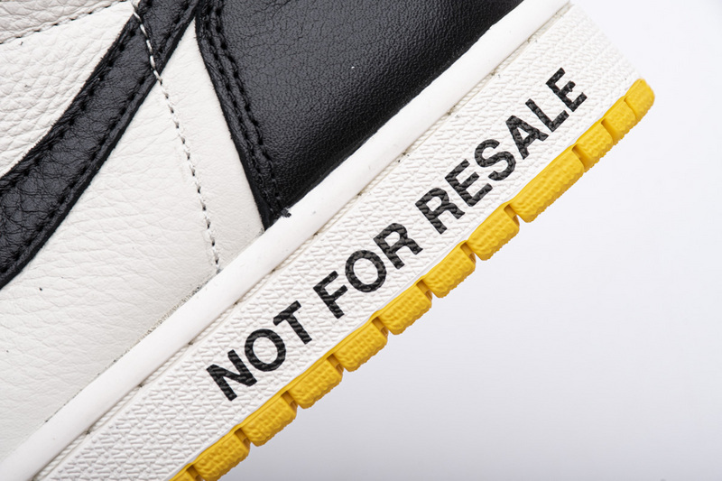 Perfectkicks | PK God  Jordan 1 Retro High "Not for Resale" Varsity Maize, 861428-107 
