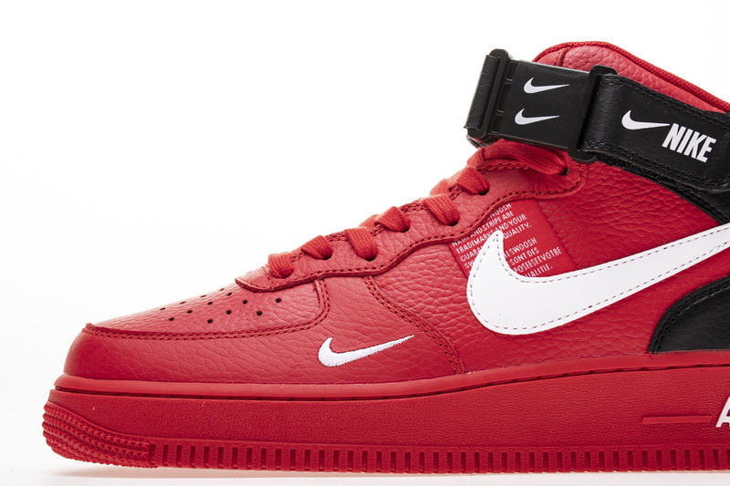 air force 1 utility university red