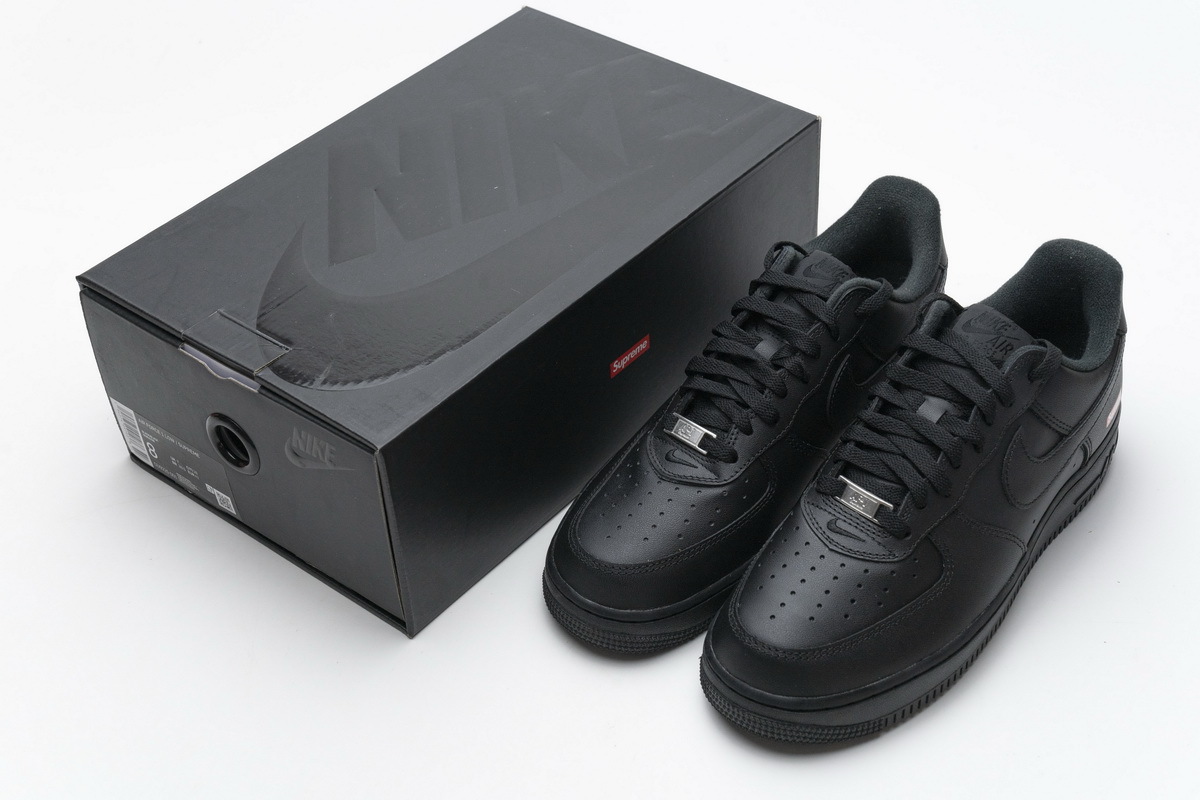 Perfectkicks | PK God Air Force 1 Low Supreme Black, CU9225-001 Top quality PK God Air Force 1 Low Supreme Black - From ShareSneakers