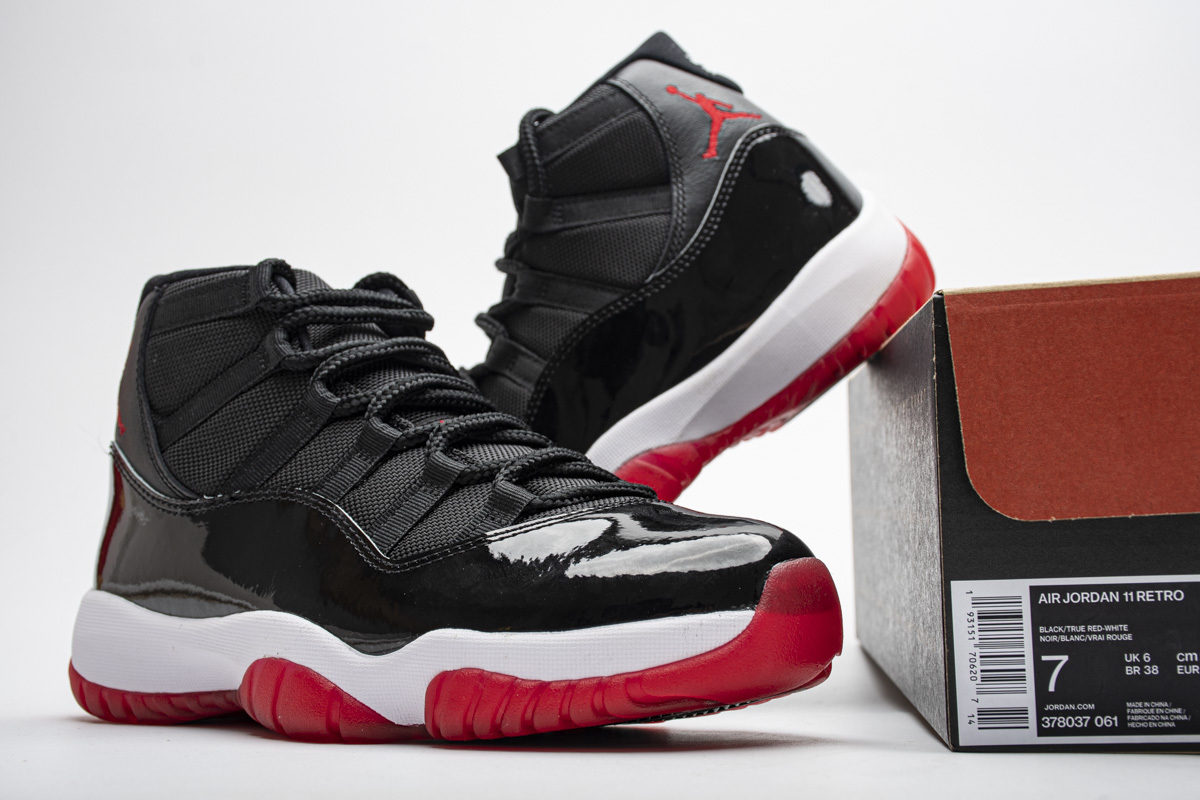 Perfectkicks | PKGoden Jordan 11 Retro Playoffs Bred (2019), 378037-061 