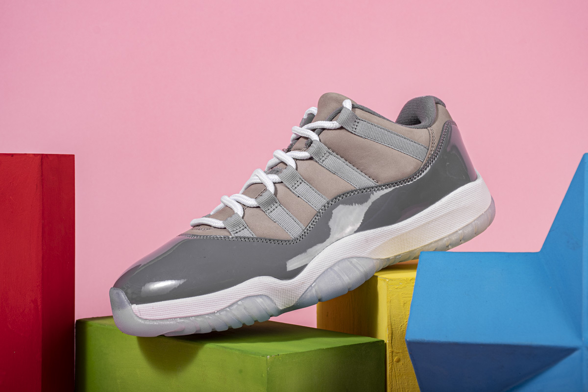 Perfectkicks | PKGoden Jordan 11 Retro Low Cool Grey, 528895-003