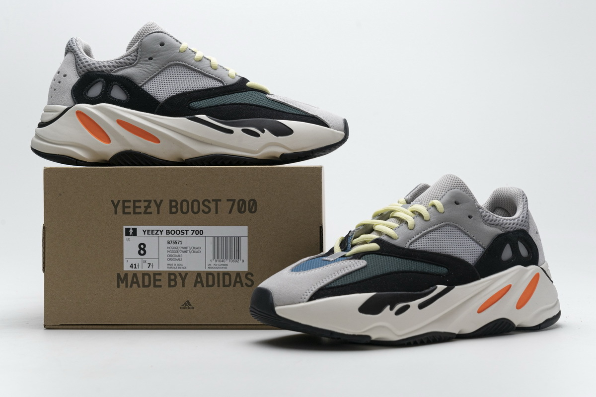 Perfectkicks | PKGoden Yeez 700 Wave Runner Solid Grey, B75571 