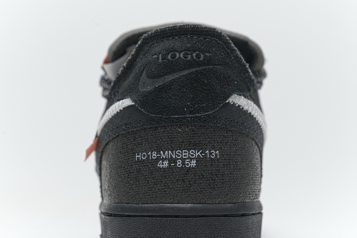 Perfectkicks | PKGoden Air Force 1 Low Off-White Black White, AO4606-001