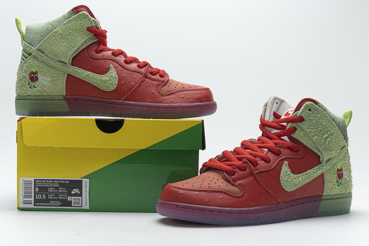 Perfectkicks | PK God SB Dunk High Strawberry Cough, CW7093-600