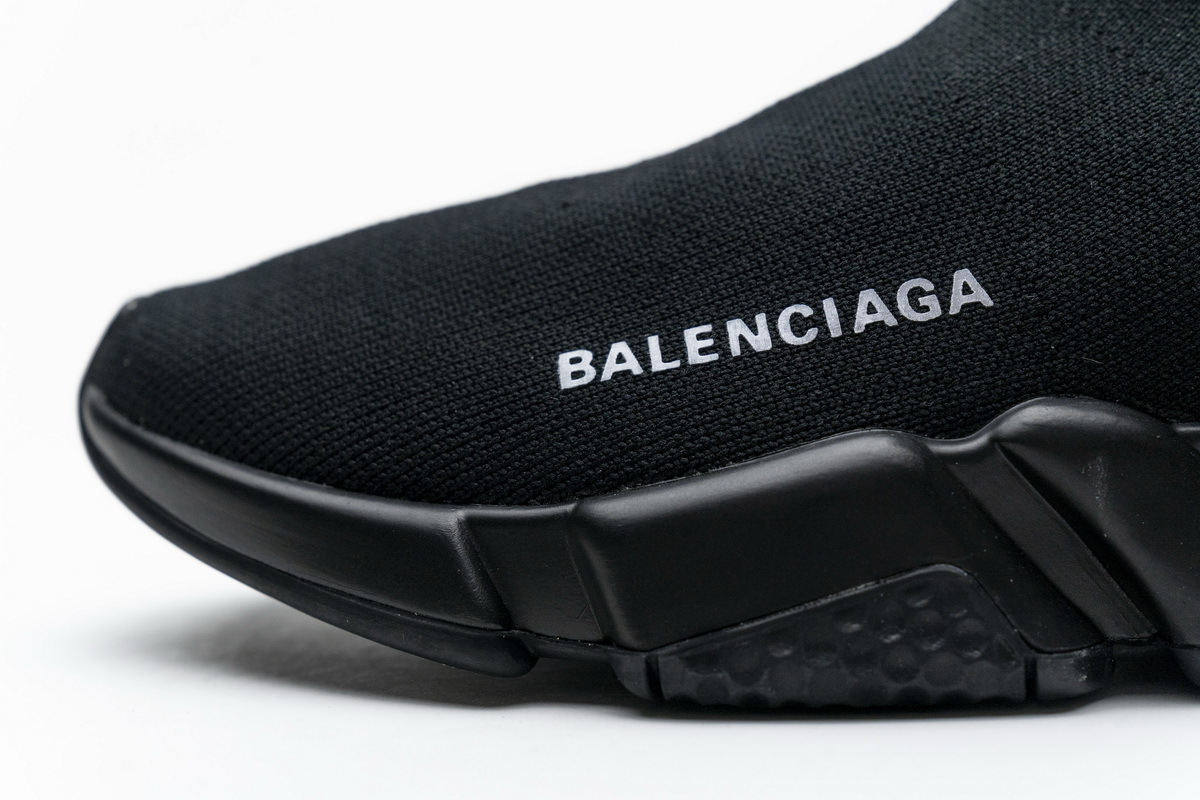 Perfectkicks | PK God Balenciaga Speed Sneaker Black 