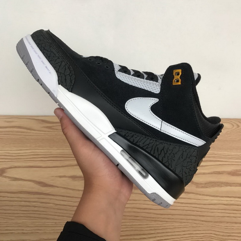 POP Jordan 3 Retro Tinker Black Cement Gold,CK4348-007 