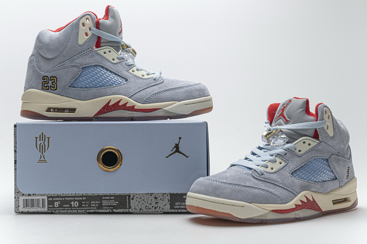jordan 5 retro trophy room ice blue