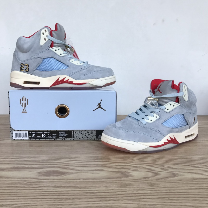 jordan 5 retro trophy room ice blue