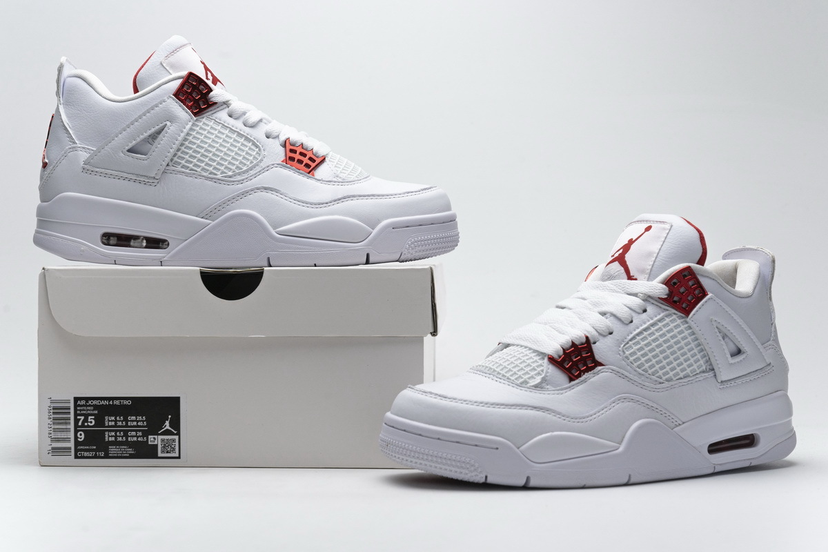 Perfectkicks | PKGoden Jordan 4 Retro Metallic Red,  CT8527-112  