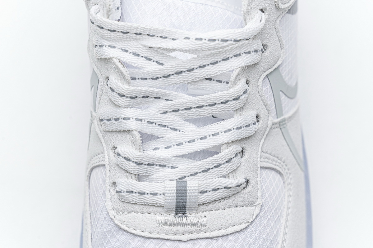 air force 1 react white light