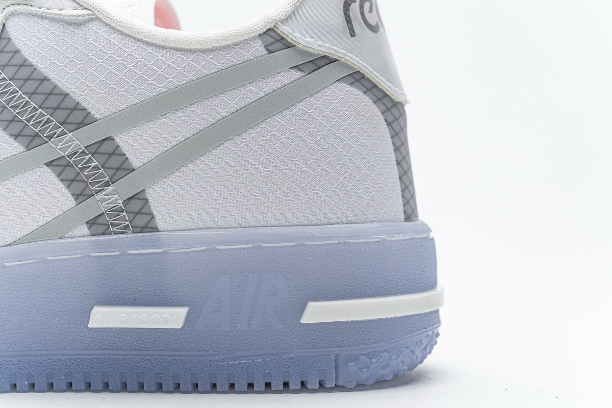 air force react white light bone