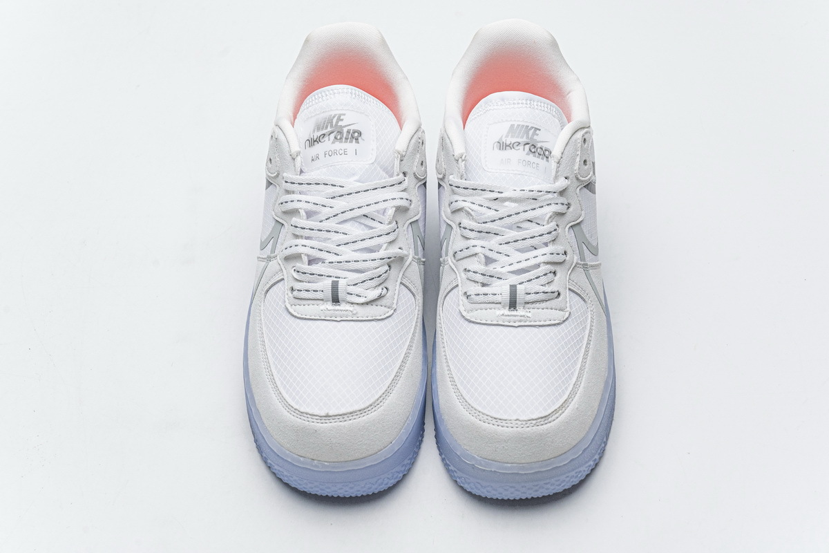 air force 1 react white light