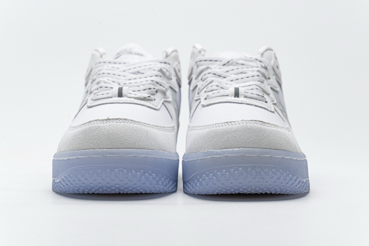 air force react white light bone