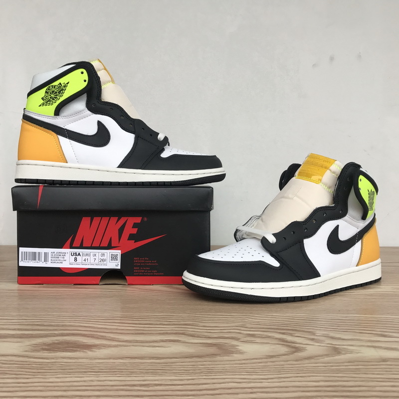 POP Air Jordan 1 Retro High OG "Volt Gold", 555088-118 