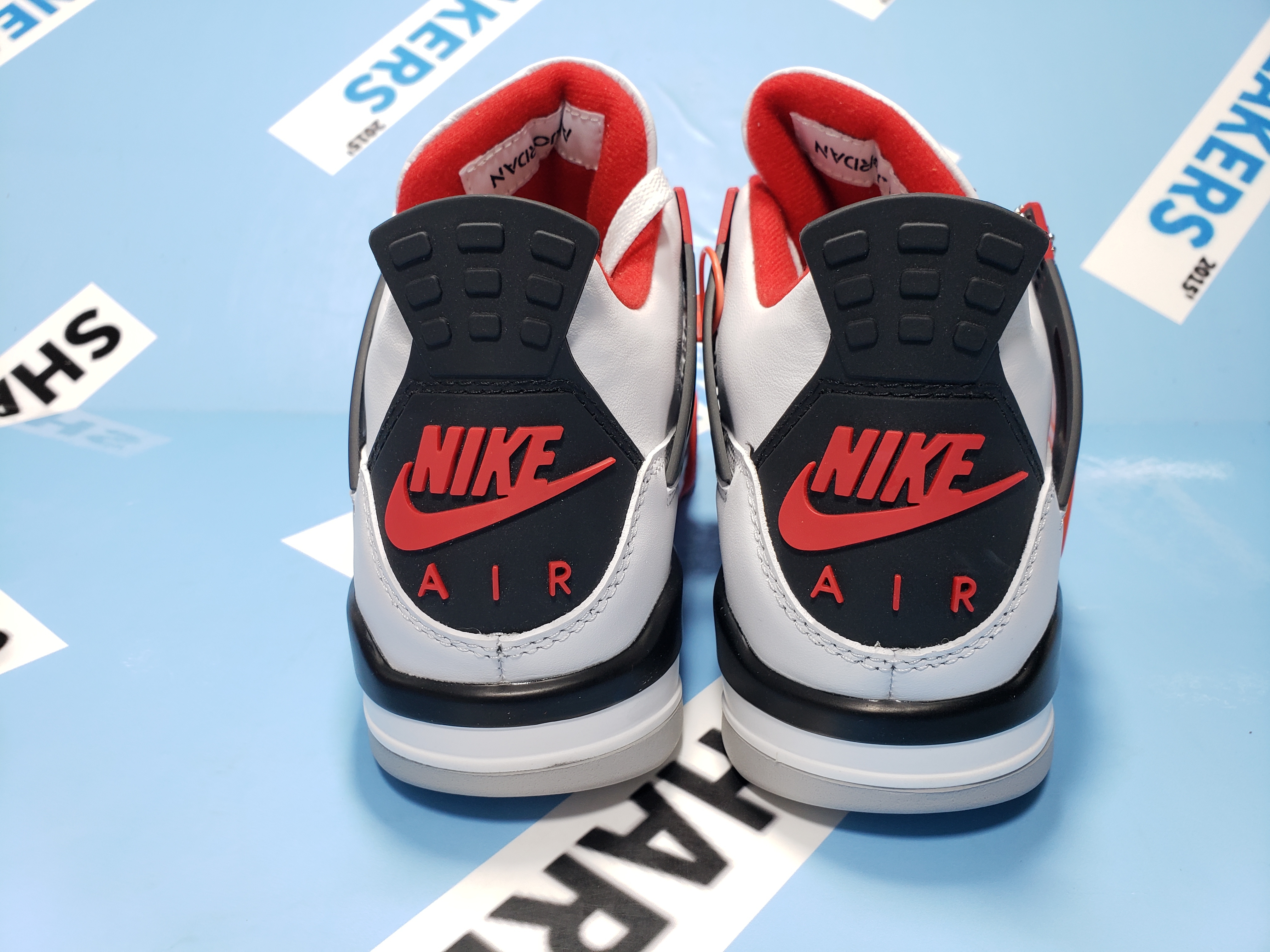 PKGoden Jordan 4 Retro Fire Red (2020),  DC7770-160 