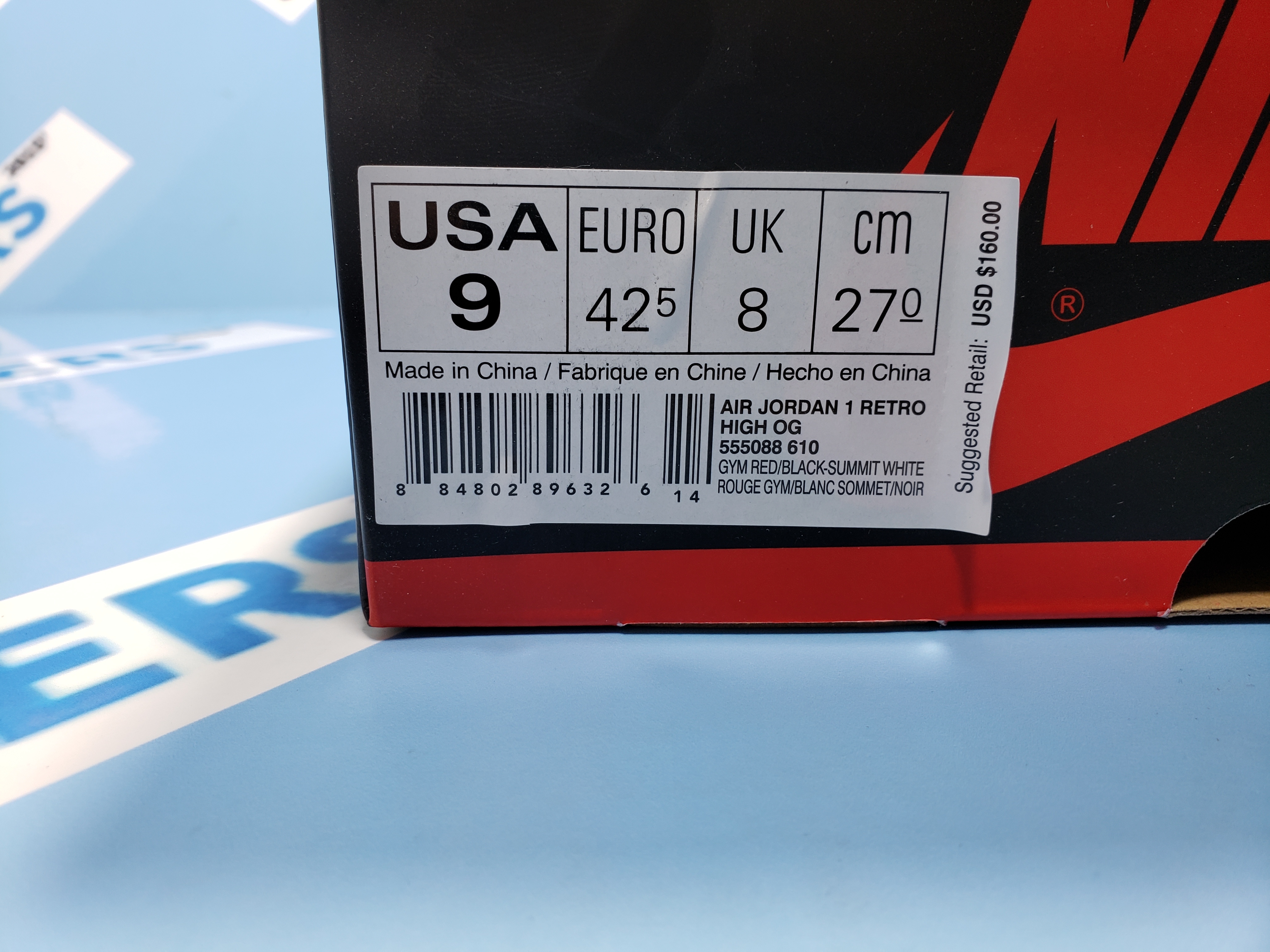 Perfectkicks | PK God Air Jordan 1 Retro High Bred Toe, 555088-610 