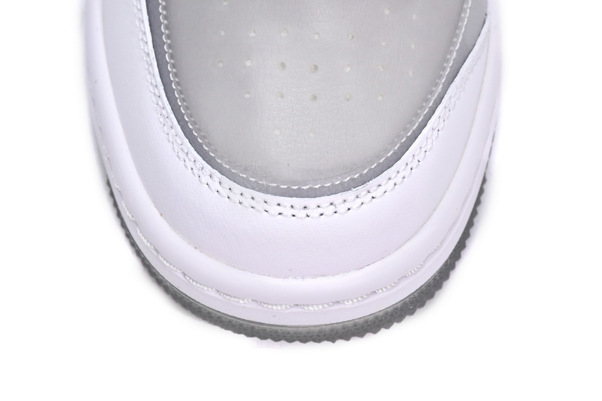 POP DUNK SB Low Air Force 1 Shadow White Grey, CK6561-100 