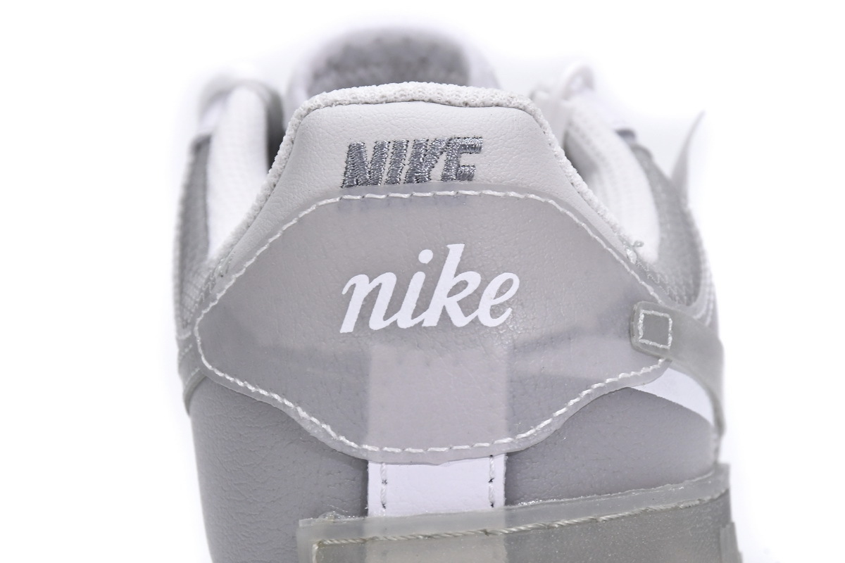 POP DUNK SB Low Air Force 1 Shadow White Grey, CK6561-100 