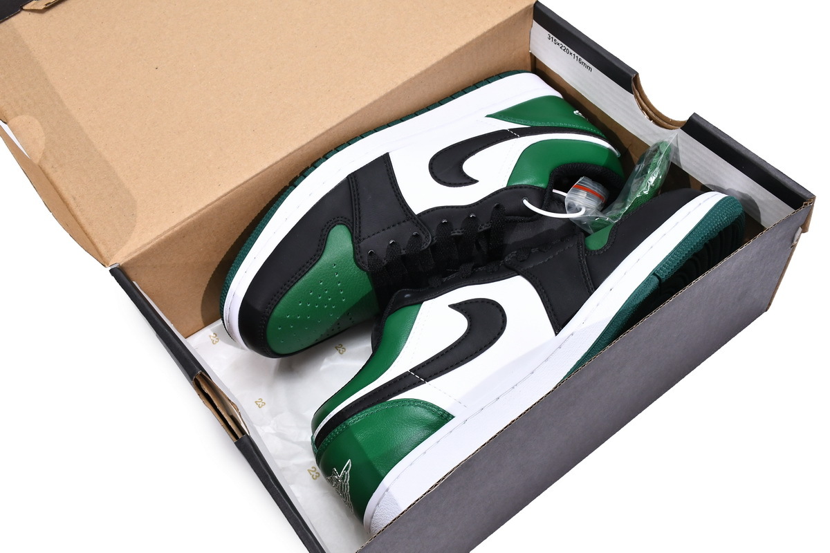 {20$ OFF, Litmited Time} POP Jordan 1 low Green Toe, 553558-371 