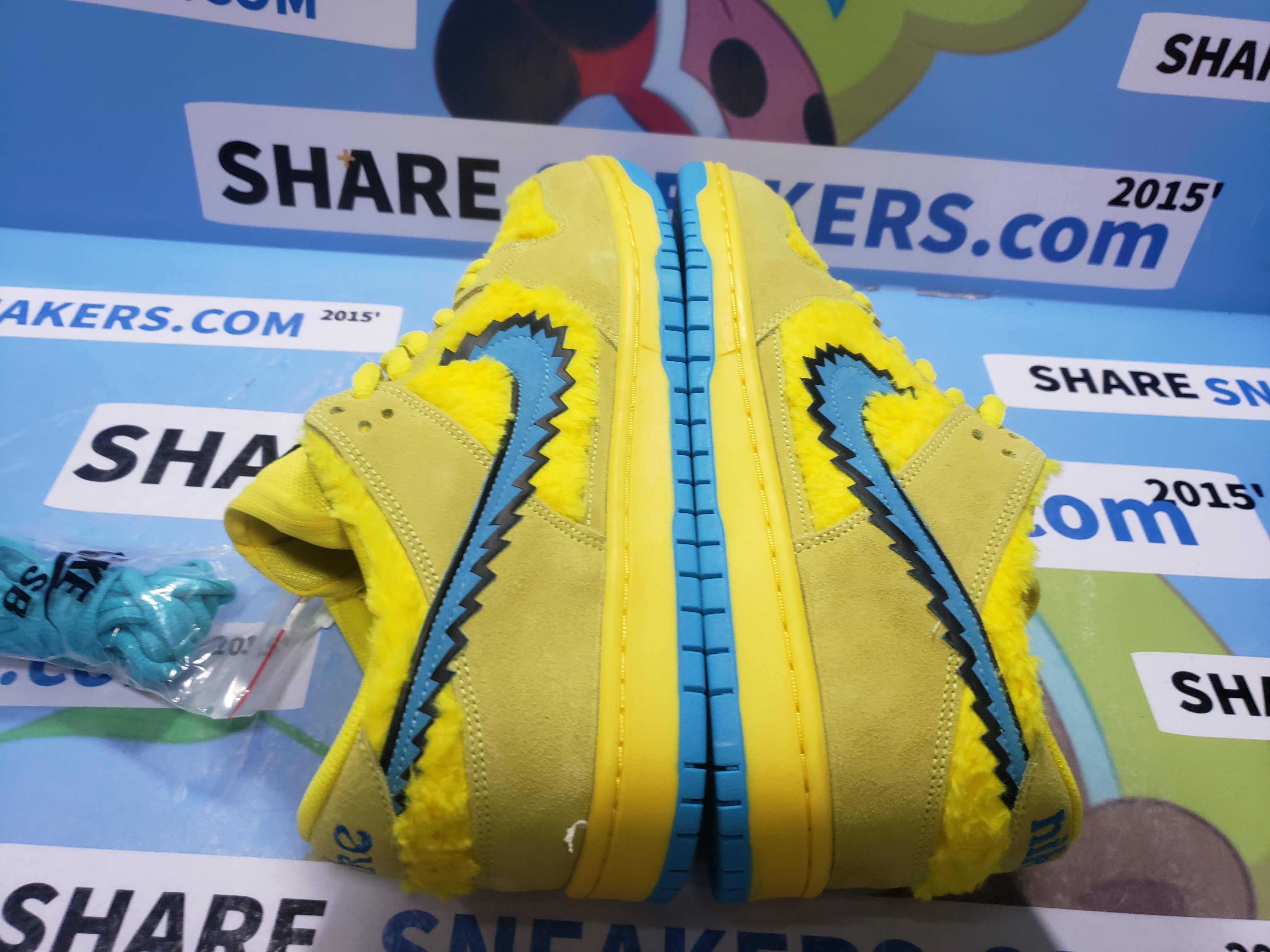 Perfectkicks | PK God SB Dunk Low Grateful Dead Bears Opti Yellow, CJ5378-700