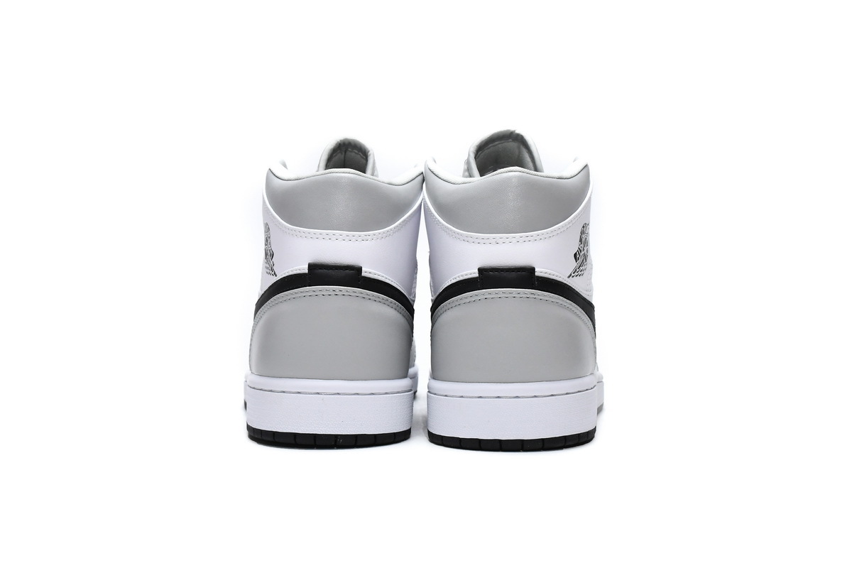 POP Jordan 1 Mid Light Smoke Grey (W), BQ6472-015  